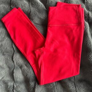 Fabletics New Vibrant Red Powerhold Women’s Leggings